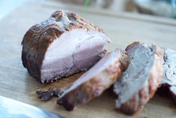 Ergebnis bei: 180°C – Ofen (Umluft) – 2 Std. 90°C Kerntemperatur
